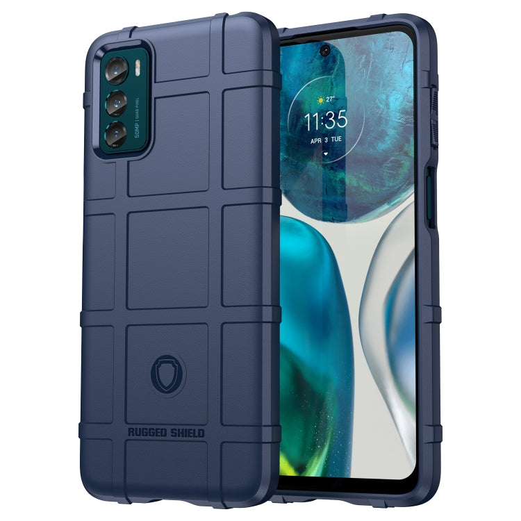 For Motorola Moto G42 Full Coverage Shockproof TPU Phone Case(Blue) - Motorola Cases by buy2fix | Online Shopping UK | buy2fix