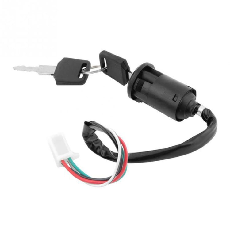 5 PCS Motorcycle Female Plug Ignition Key Switch Set - Replacement Parts by buy2fix | Online Shopping UK | buy2fix