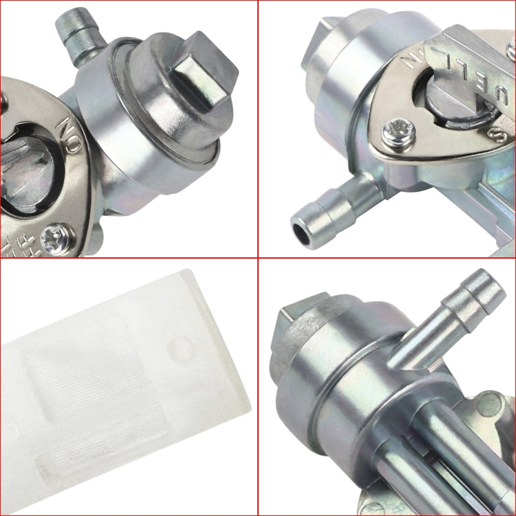 2 PCS Motorcycle Fuel Tap Valve Petcock Fuel Tank Gas Switch for Suzuki TM75 - Replacement Parts by buy2fix | Online Shopping UK | buy2fix