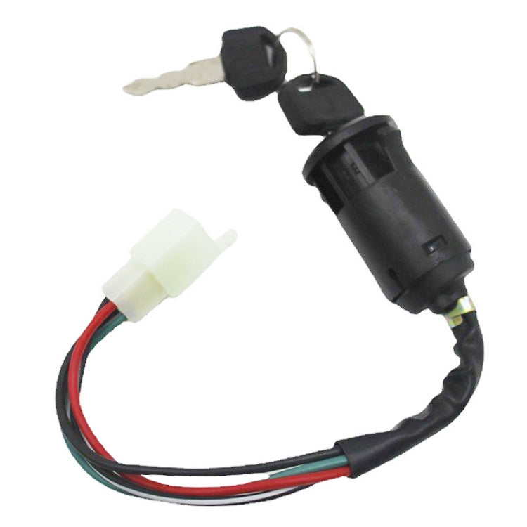 5 PCS Motocross Male Plug Ignition Key Switch Set for ATV 50cc-250cc - Replacement Parts by buy2fix | Online Shopping UK | buy2fix