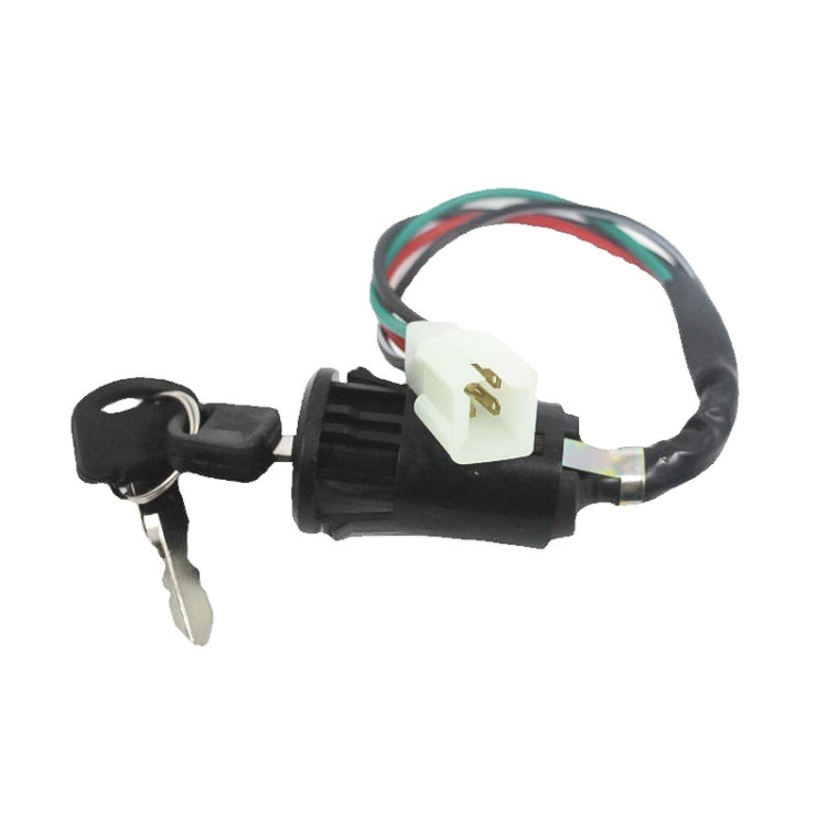 5 PCS Motocross Male Plug Ignition Key Switch Set for ATV 50cc-250cc - Replacement Parts by buy2fix | Online Shopping UK | buy2fix