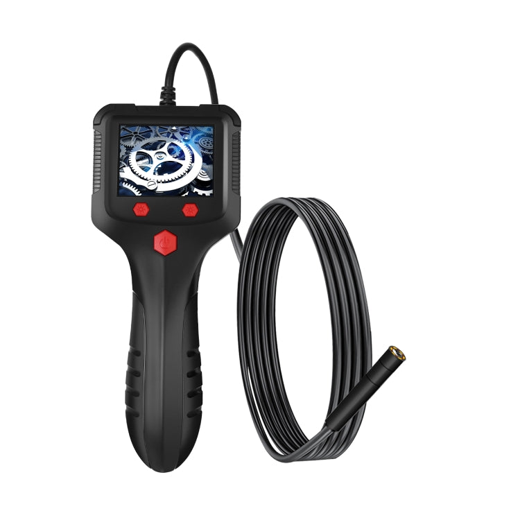 8mm Camera 2.4 inch HD Handheld Industrial Endoscope With LCD Screen, Length:2m - by buy2fix | Online Shopping UK | buy2fix