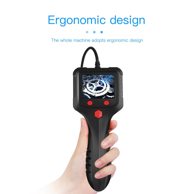8mm Camera 2.4 inch HD Handheld Industrial Endoscope With LCD Screen, Length:2m - by buy2fix | Online Shopping UK | buy2fix