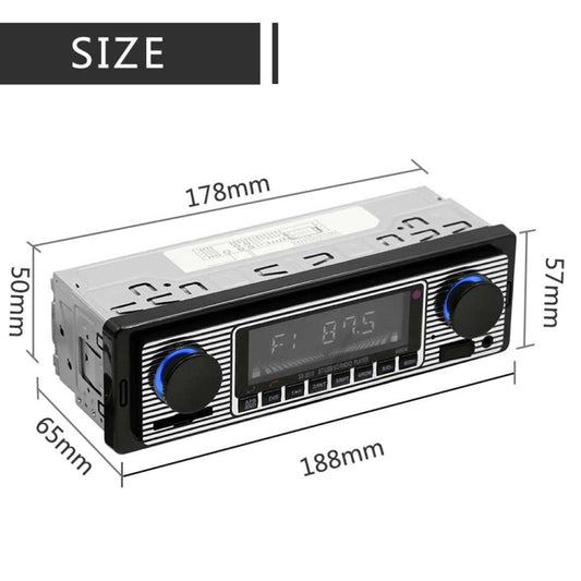 SX-5513 Car LCD Bluetooth 12V MP3 Player, Support FM / TF / U Disk - Car MP3 & MP4 & MP5 by buy2fix | Online Shopping UK | buy2fix