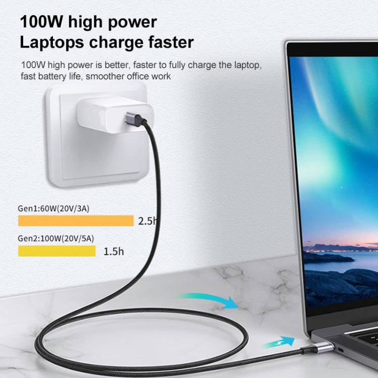 1.5m 10Gbps USB-C / Type-C Male to Male Charging Data Transmission Cable - Cable & Adapters by buy2fix | Online Shopping UK | buy2fix