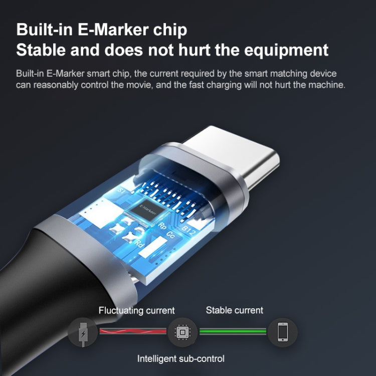 50cm 10Gbps USB-C / Type-C Male to Female Charging Data Transmission Extension Cable - Cable & Adapters by buy2fix | Online Shopping UK | buy2fix