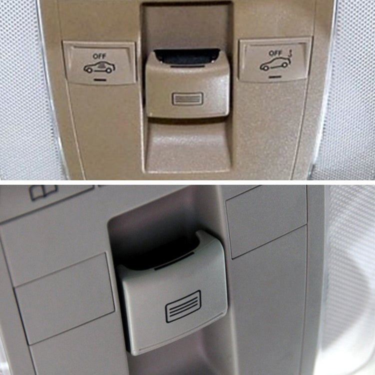 Car Sunroof Window Switch Button for Mercedes-Benz W204 / W212, Left Driving(Grey) by buy2fix