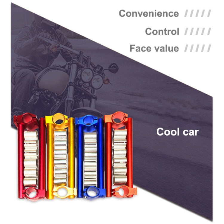 Motorcycle Modification Accessories CNC Handle Bar Grips Set(Silver) - Grips by buy2fix | Online Shopping UK | buy2fix