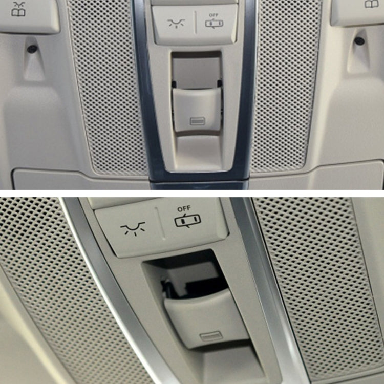 Car Dome Light Button Sunroof Window Switch Button for Mercedes-Benz W166 / W292 2012-, Left Driving, Style:Convex(Porcelain White) by buy2fix