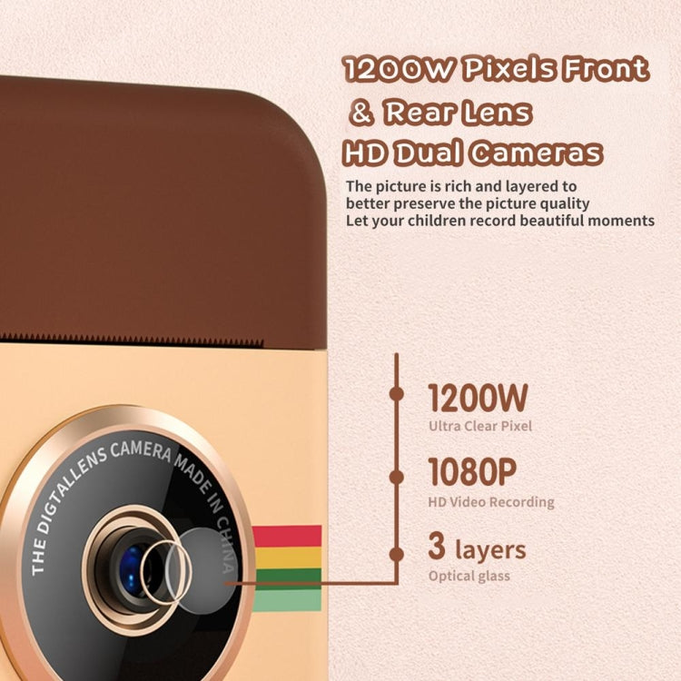 With 32GB Memory Card CP08 2.4 inch IPS HD Screen Children Instant Camera - Children Cameras by buy2fix | Online Shopping UK | buy2fix