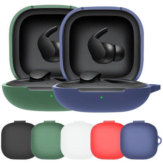 For Beats Fit Pro Wireless Earphone Silicone Protective Case(Red) by buy2fix