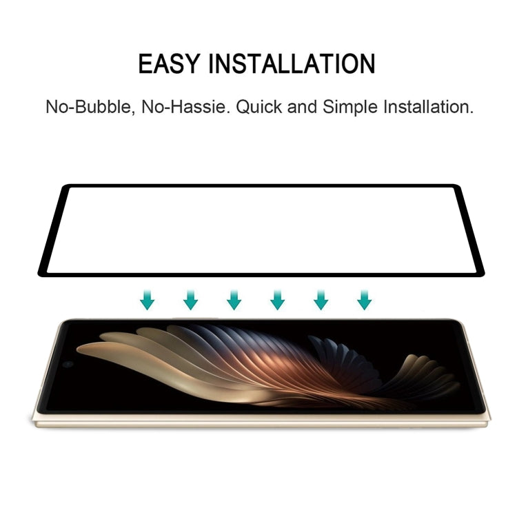 25 PCS Full Glue Screen Tempered Glass Film For Samsung W21 5G by buy2fix