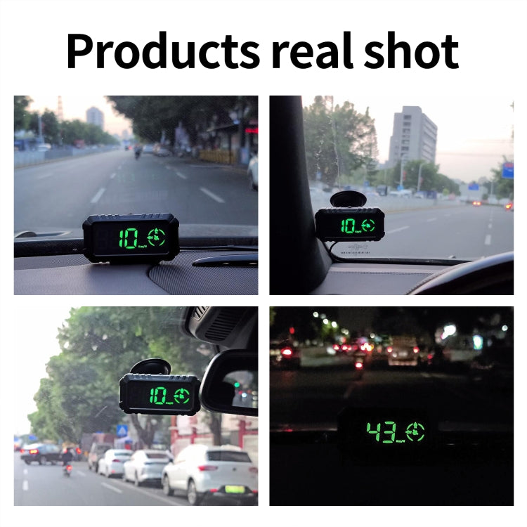 G7 GPS HUD Display Speedometer Digital Car Head-Up Display Over-speed Alarm - Head Up Display System by buy2fix | Online Shopping UK | buy2fix