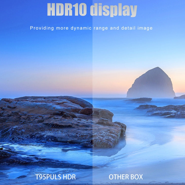 T95 Plus RK3566 Dual Wifi Bluetooth Smart TV Set Top Box, 8GB+64GB(EU Plug) - RK3566 by buy2fix | Online Shopping UK | buy2fix