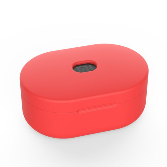 Bluetooth Earphone Silicone Case For Redmi AirDots(Red) by buy2fix