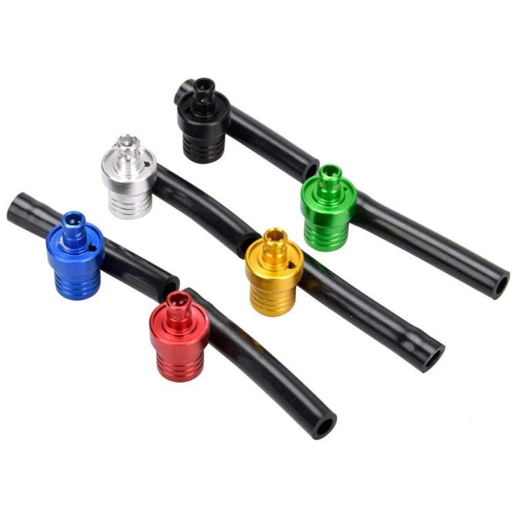 5 PCS Universal Motorcycle Tank Gas Fuel Cap Valve Vent Breather Hose Tube(Yellow) by buy2fix