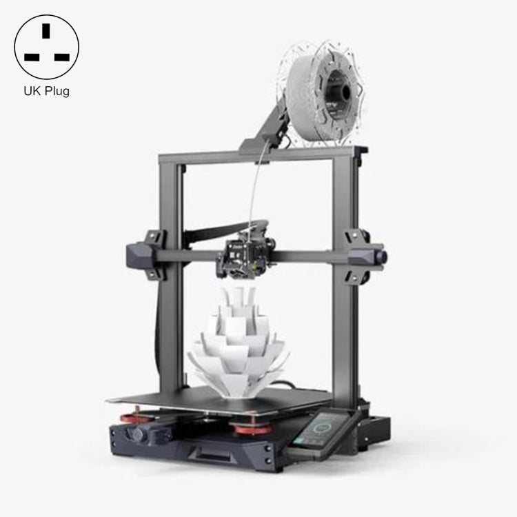Creality Ender-3 S1 Plus Full-metal Dual-gear Larger-size 3D Printer UK Plug - 3D Printer by Creality | Online Shopping UK | buy2fix