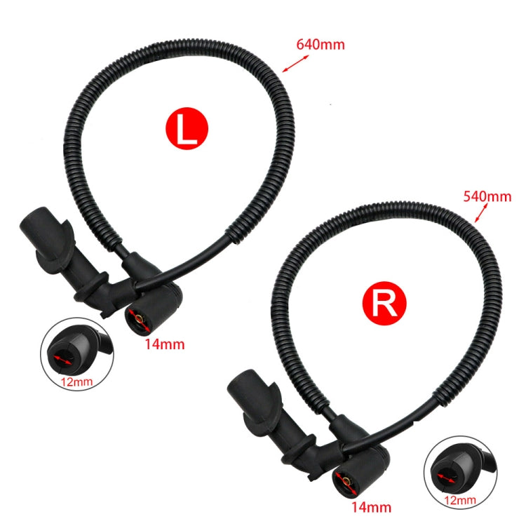 1 Pair Motocross Spark Plug Cap Ignition Coil 4011365 for Polaris Ranger RZR 700 800 - Replacement Parts by buy2fix | Online Shopping UK | buy2fix