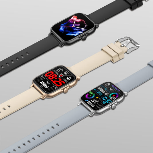 GT30 1.69 inch TFT Screen Smart Watch, TPU Bnad IP67 Waterproof Support Bluetooth Call / Multiple Sports Modes(Gold) by buy2fix