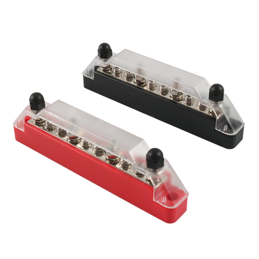 A7473 1 Pair 10 Way Power Distribution Block Terminal Studs with 4 Fixing Screws by buy2fix