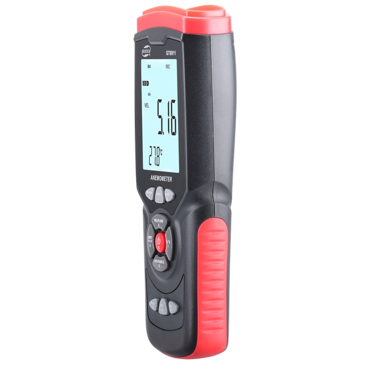 BENETECH GT8911 Handheld Digital LCD Hot Wire Anemometer - Tachometers & Anemometer by BENETECH | Online Shopping UK | buy2fix