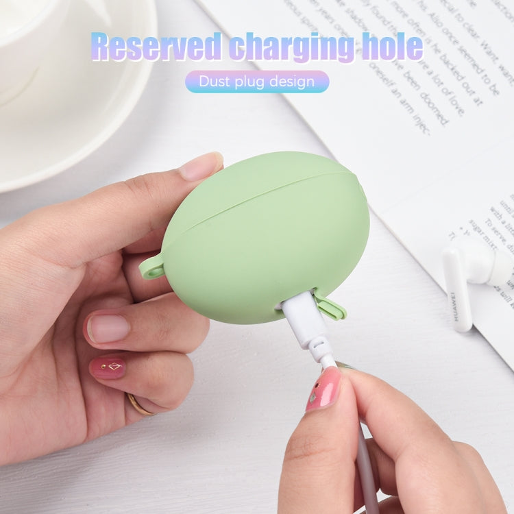 Earphone Liquid Silicone Protective Case For Huawei FreeBuds 5i(Purple) - Huawei Earphone Case by buy2fix | Online Shopping UK | buy2fix