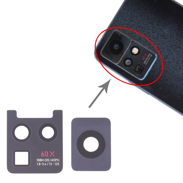 For Infinix Zero X/Zero X Pro X6810 X6811 X6811B 10pcs Back Camera Lens - Camera Parts by buy2fix | Online Shopping UK | buy2fix