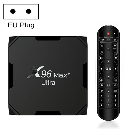 X96 Max+ Ultra 4GB+64GB Amlogic S905X4 8K Smart TV BOX Android 11.0 Media Player, Plug Type:EU Plug - Others by buy2fix | Online Shopping UK | buy2fix
