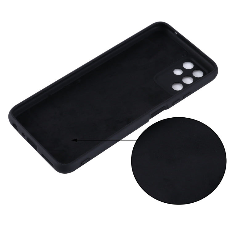 For ZTE V30 Vita Pure Color Liquid Silicone Shockproof Full Coverage Phone Case(Black) - ZTE Cases by buy2fix | Online Shopping UK | buy2fix