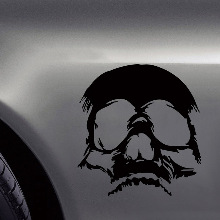 D-774 Evil Skull Pattern Car Modified Decorative Sticker(Black) - Decorative Sticker by buy2fix | Online Shopping UK | buy2fix