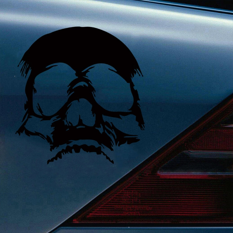 D-774 Evil Skull Pattern Car Modified Decorative Sticker(Black) - Decorative Sticker by buy2fix | Online Shopping UK | buy2fix