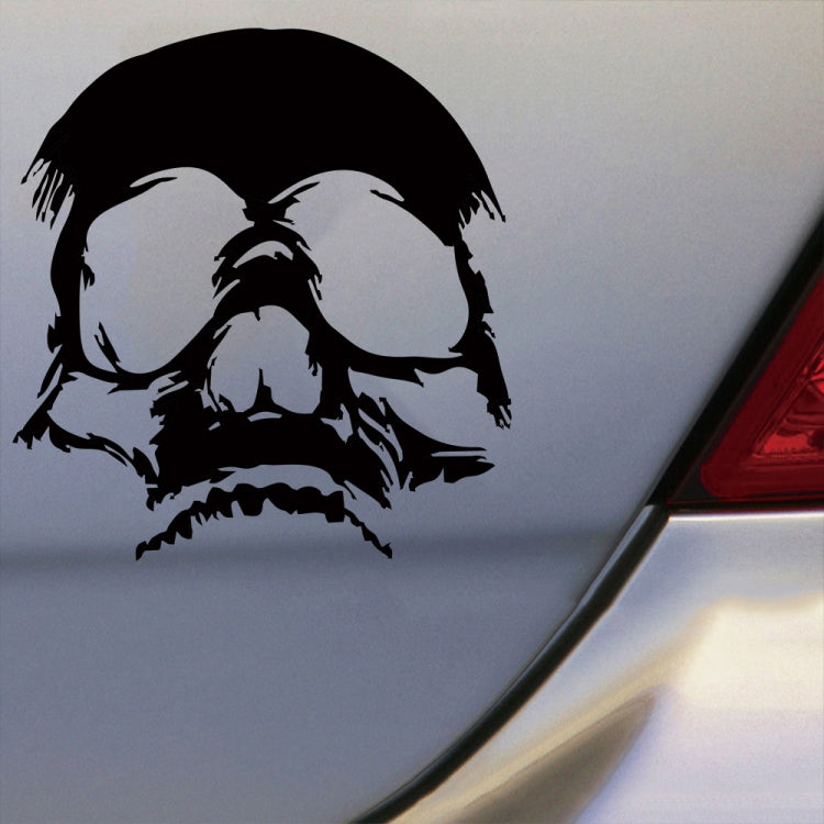D-774 Evil Skull Pattern Car Modified Decorative Sticker(Black) - Decorative Sticker by buy2fix | Online Shopping UK | buy2fix