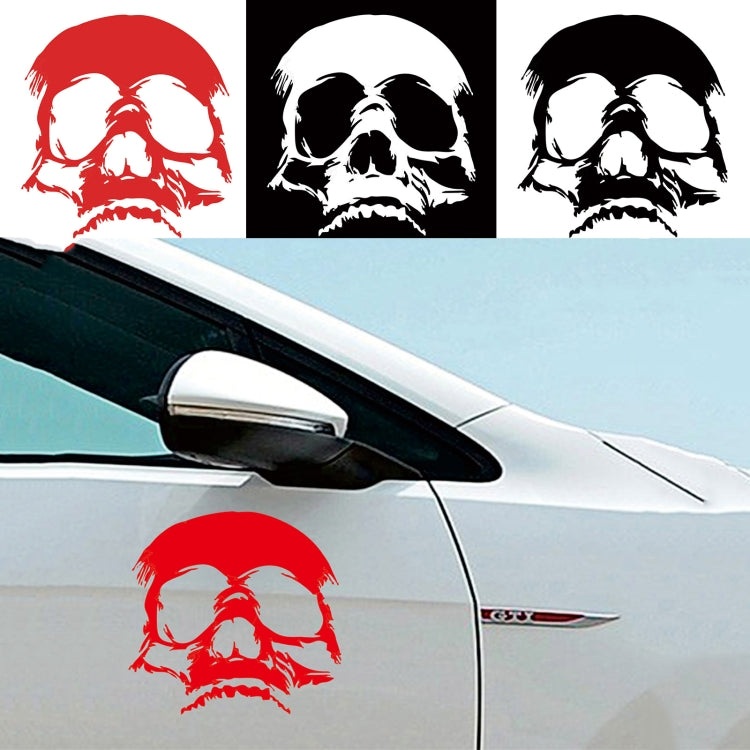 D-774 Evil Skull Pattern Car Modified Decorative Sticker(Black) - Decorative Sticker by buy2fix | Online Shopping UK | buy2fix