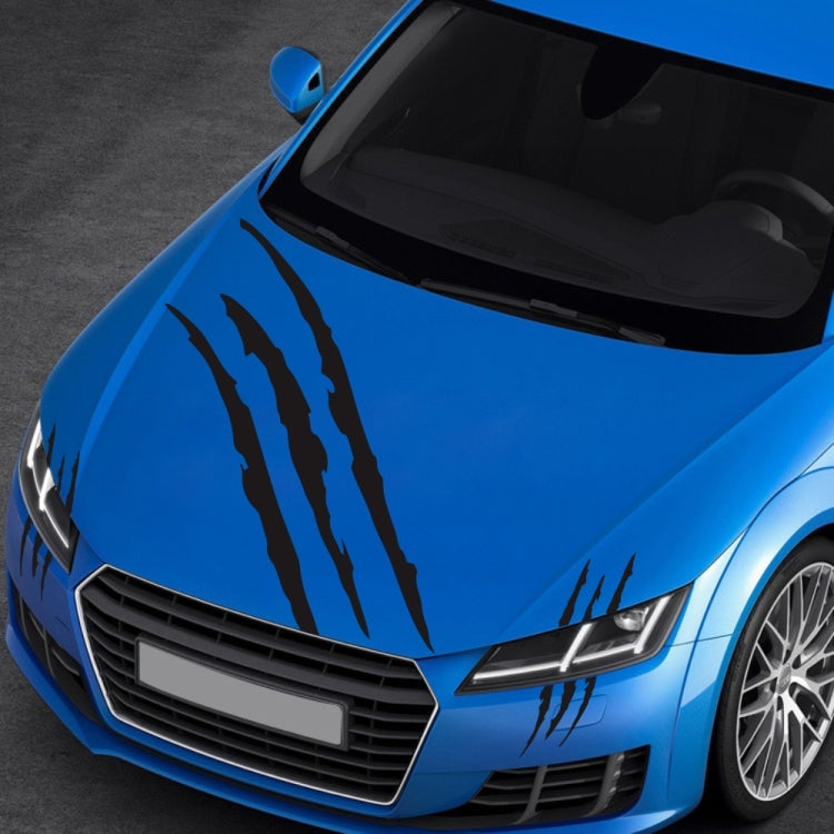 D-865 Claw Scratches Pattern Car Modified Decorative Sticker(Black) by buy2fix