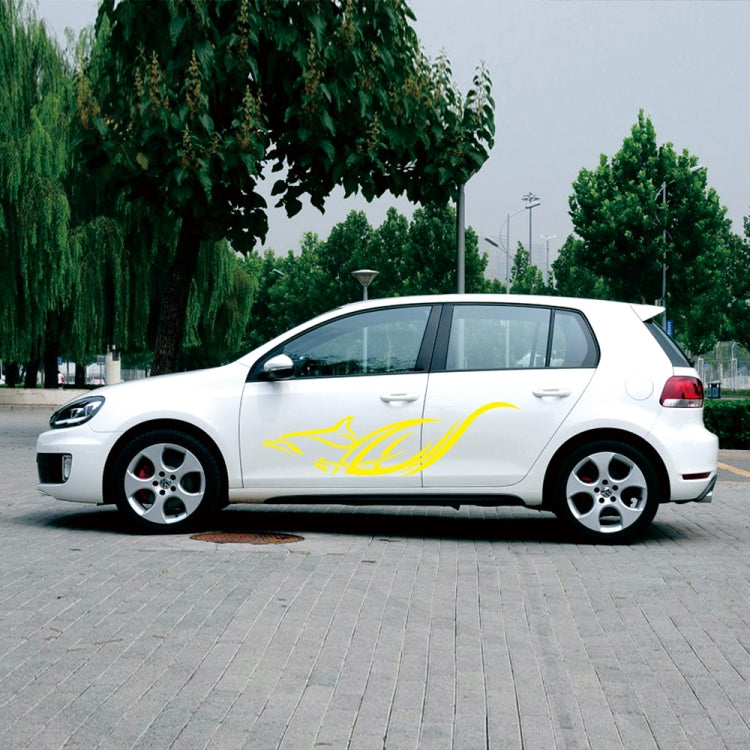 D-905 Animal Pattern Car Modified Decorative Sticker(Yellow) - Decorative Sticker by buy2fix | Online Shopping UK | buy2fix