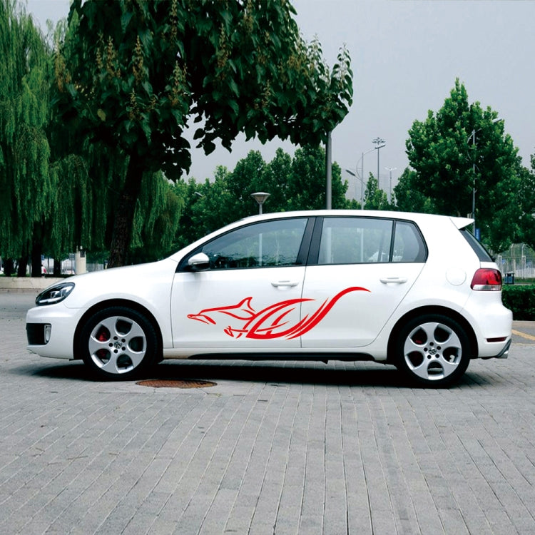 D-905 Animal Pattern Car Modified Decorative Sticker(Red) - Decorative Sticker by buy2fix | Online Shopping UK | buy2fix