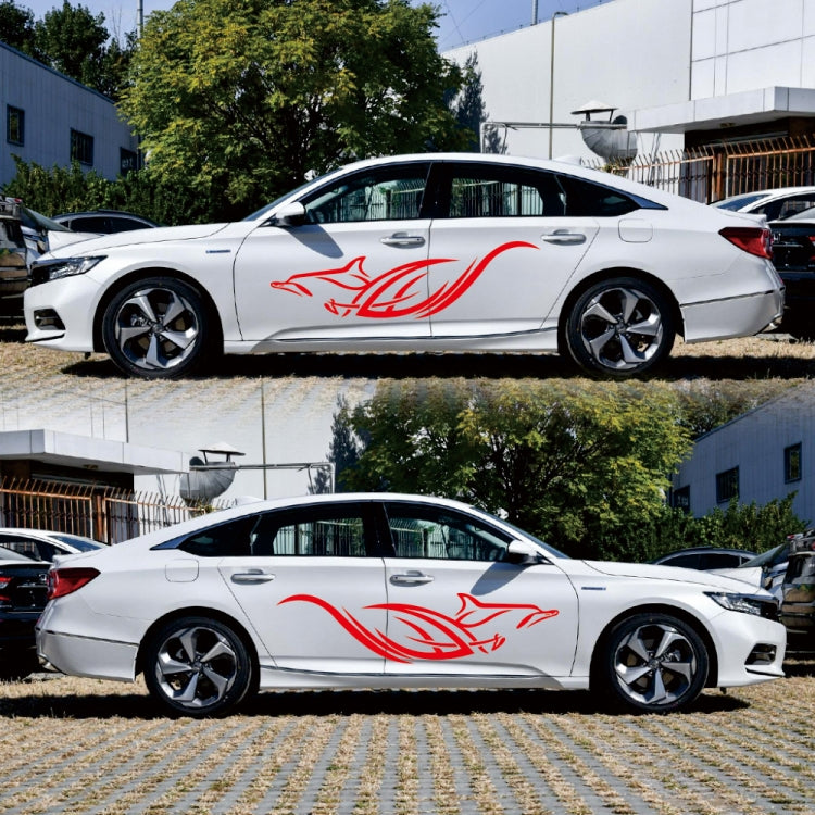 D-905 Animal Pattern Car Modified Decorative Sticker(Red) - Decorative Sticker by buy2fix | Online Shopping UK | buy2fix