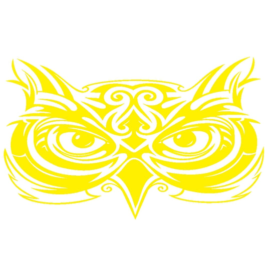 D-921 Eagle Totem Pattern Car Modified Decorative Sticker(Yellow) by buy2fix