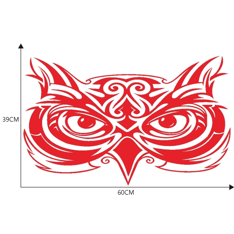 D-921 Eagle Totem Pattern Car Modified Decorative Sticker(Red) - Decorative Sticker by buy2fix | Online Shopping UK | buy2fix