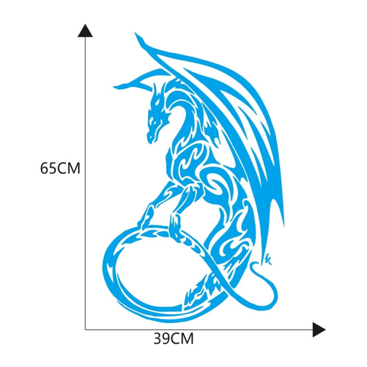 D-931 Pterosaur Pattern Car Modified Decorative Sticker(Blue) by buy2fix