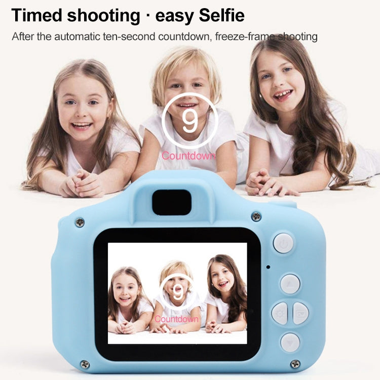 X2S 2.0 Inch LCD Screen Mini Children Camera Digital Camera, Resolution:800W(Blue) - Children Cameras by buy2fix | Online Shopping UK | buy2fix