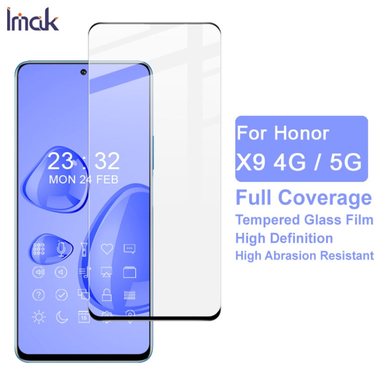For Honor X9 4G 5G IMAK 9H Surface Hardness Full Screen Tempered Glass Film Pro+ Series - Honor Tempered Glass by imak | Online Shopping UK | buy2fix