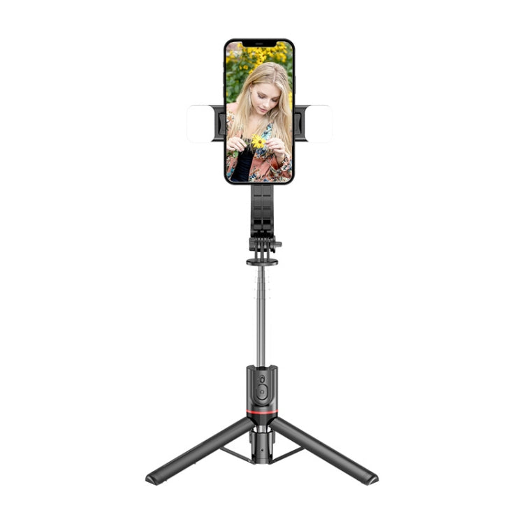L13D Bluetooth Remote Control Detachable Fill Light Tripod Selfie Stick Phone Holder - Selfie Light by buy2fix | Online Shopping UK | buy2fix