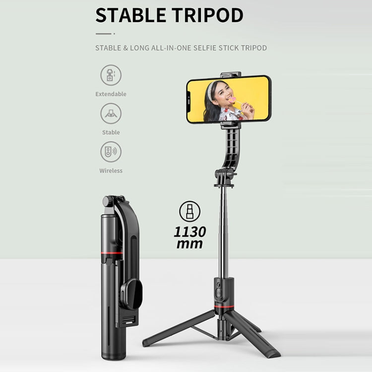 L13 Bluetooth Remote Control Tripod Selfie Stick Phone Holder - Selfie Light by buy2fix | Online Shopping UK | buy2fix