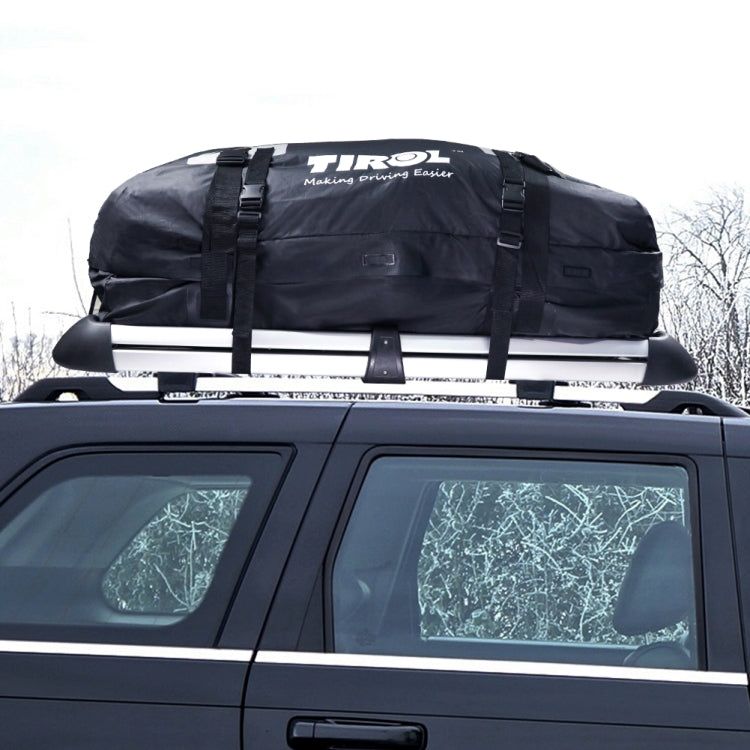 TIROL T24528 15 Cubic Foot Car Universal Rainproof Roof Luggage Outdoor Camper Roof Bag - Roof Racks by buy2fix | Online Shopping UK | buy2fix