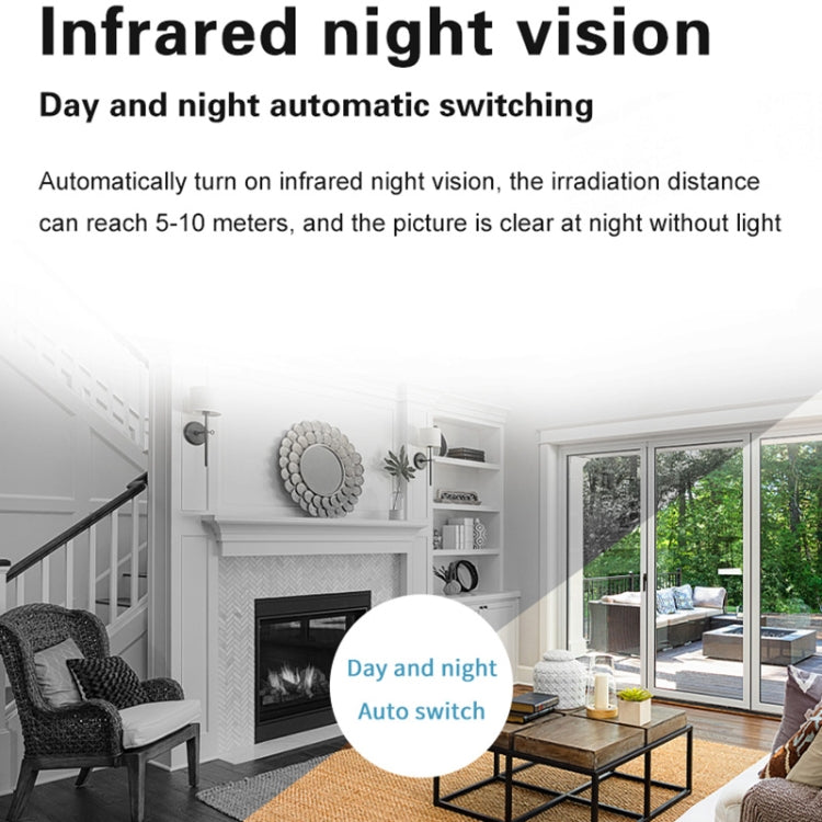AS02 Home Security Infrared Night Vision Wireless Voice Intercom Small Camera - Mini Camera by buy2fix | Online Shopping UK | buy2fix