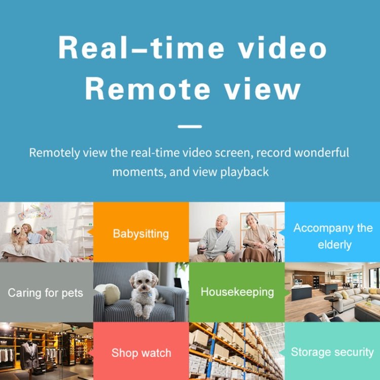AS02 Home Security Infrared Night Vision Wireless Voice Intercom Small Camera - Mini Camera by buy2fix | Online Shopping UK | buy2fix