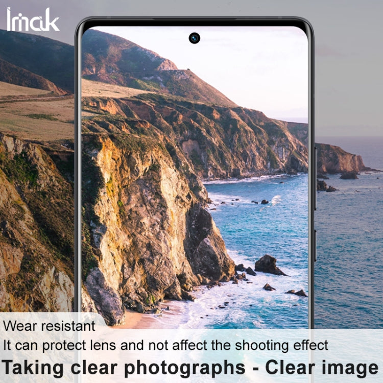 For vivo X80 5G imak Integrated Rear Camera Lens Tempered Glass Film with Lens Cap by imak