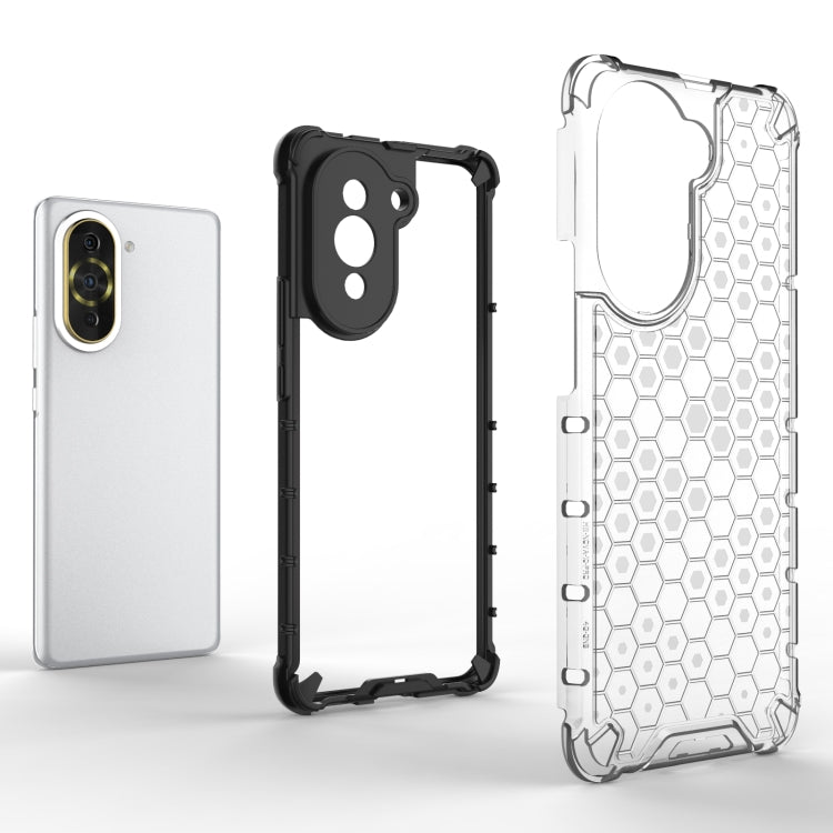 For Huawei nova 10 Pro 4G Shockproof Honeycomb PC + TPU Phone Case(Grey) - Huawei Cases by buy2fix | Online Shopping UK | buy2fix