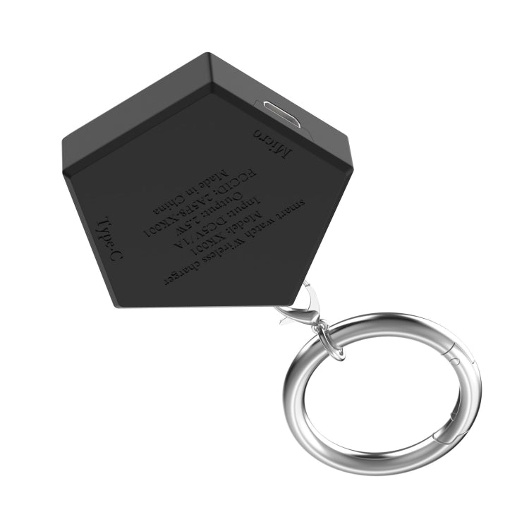 For Huawei Watch 3 / Watch 3 Pro / GT2 Pro / GT2 Pro ECG Micro-USB Portable Universal Smart Watch Charger(Black) - Charger by buy2fix | Online Shopping UK | buy2fix